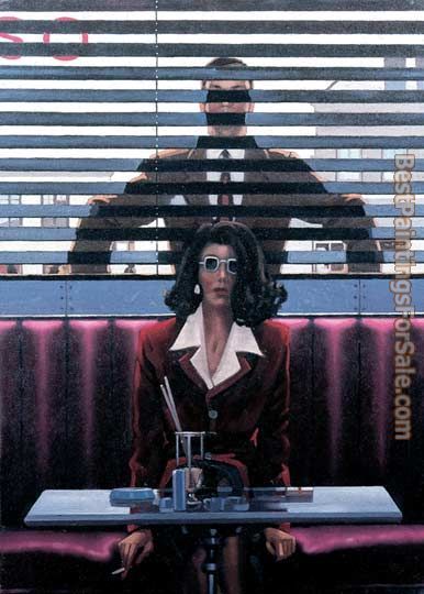 Jack Vettriano There's Always Someone Watching You